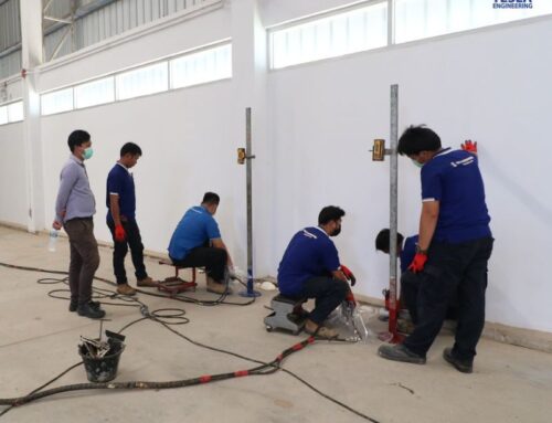 ซ่อมพื้นโรงงานทรุด โกดังสินค้าทรุด จังหวัดสระบุรี