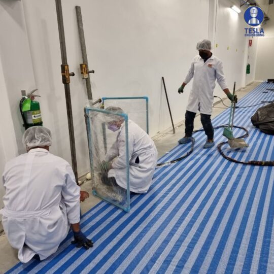 ซ่อมพื้นโรงงาน ซ่อมพื้นโกดังทรุด