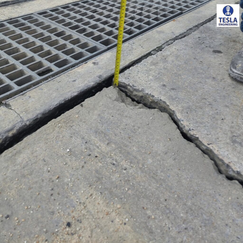 19road lifting2 ซ่อมถนนทรุด ซ่อมคอนกรีตแตกร้าว ถนนทรุด